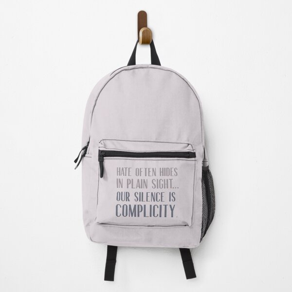Item preview, Hate often hides in plain sight...Our silence is complicity designed and sold by squishyrainbow.
