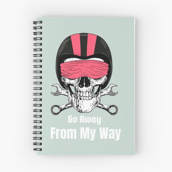 Item preview, Motorcycle Go Away From My Way motorcycle designed and sold by TurnercoSticker.