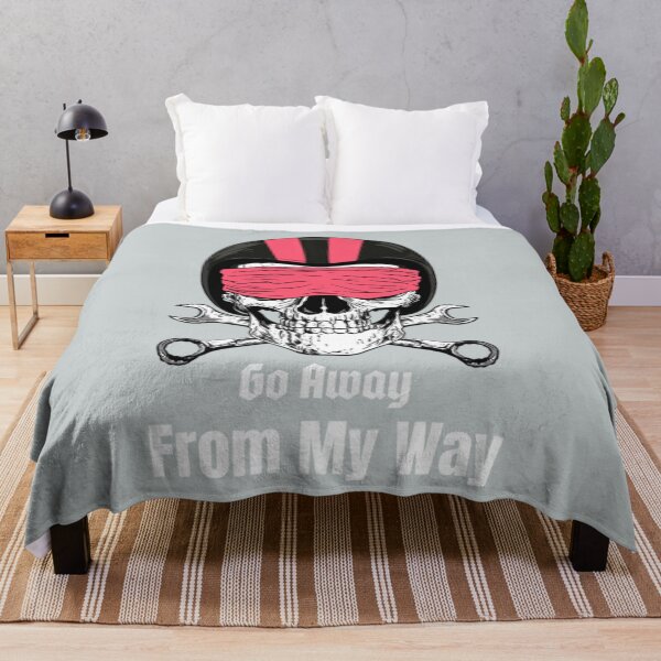 Item preview, Motorcycle Go Away From My Way motorcycle designed and sold by TurnercoSticker.