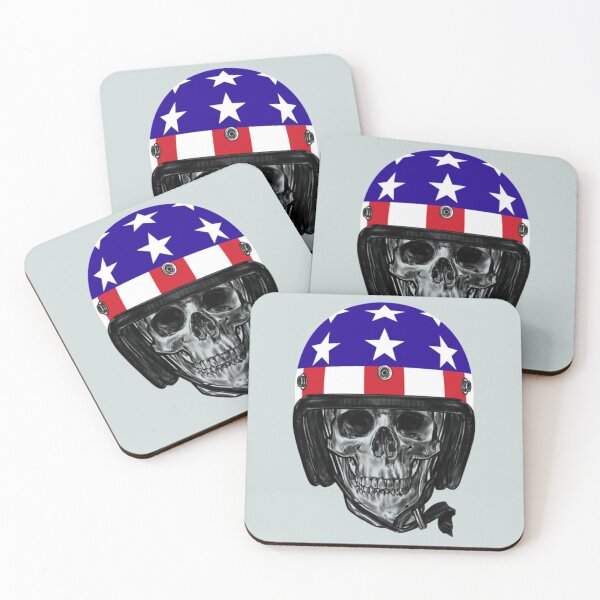Item preview, Skull Hell on wheels designed and sold by TurnercoSticker.