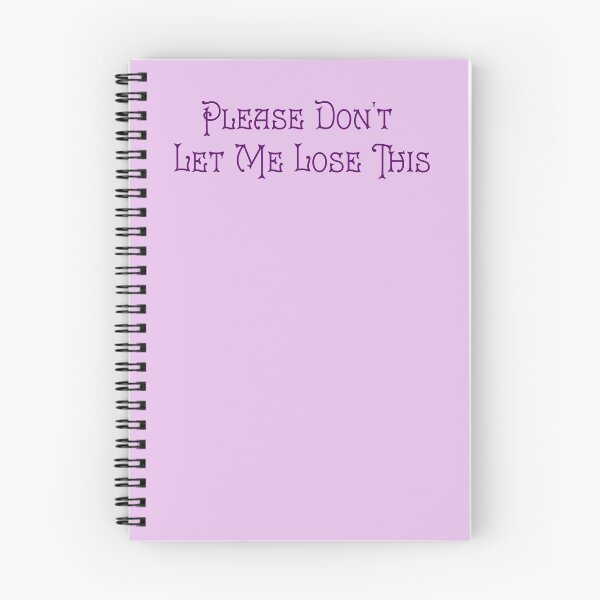 Item preview, "Don't Let Me Lose This" Important Stuff  designed and sold by LochNestFarm.