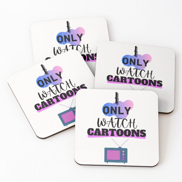 Item preview, I Only Watch Cartoons designed and sold by Earthchild8888.