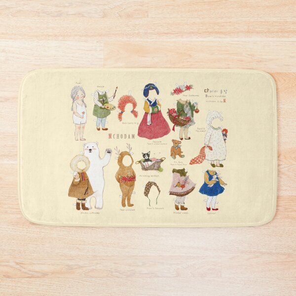 Item preview, Dami's wardrobe-Paper doll illustration by CHODAM designed and sold by chodam.
