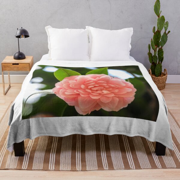 Item preview, Beautiful pink Camellia flower on the tree designed and sold by FCEalin.