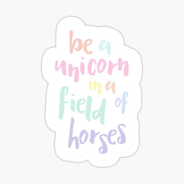 Item preview, Unicorn Quote designed and sold by corinthiabrooke.