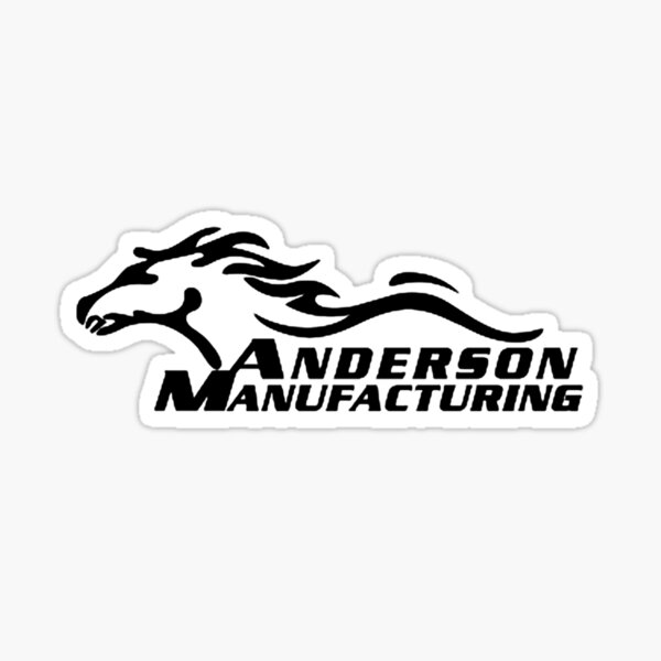 "ANDERSON MANUFACTURING" Sticker for Sale by masipulas Redbubble