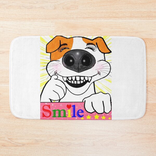 Item preview, Cute dog smiling  designed and sold by Shirley cute art .