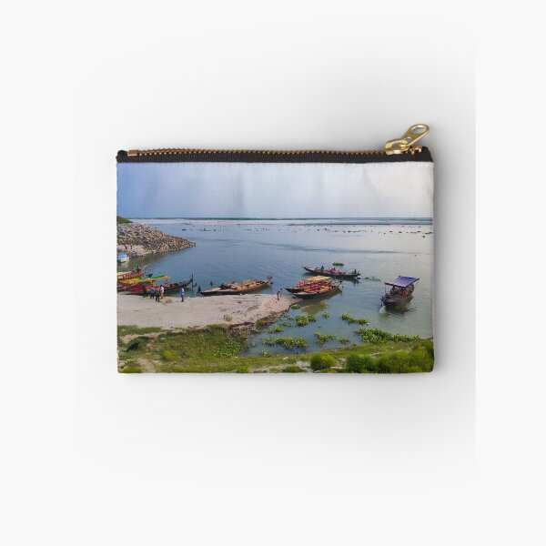 Item preview, Padma river and colorful boats in Rajshahi, Bangladesh designed and sold by FCEalin.