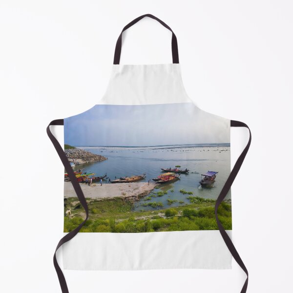 Item preview, Padma river and colorful boats in Rajshahi, Bangladesh designed and sold by FCEalin.
