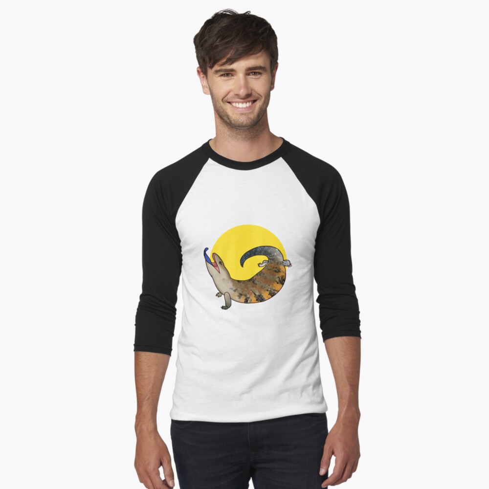 Item preview, Baseball ¾ Sleeve T-Shirt designed and sold by levkawa.