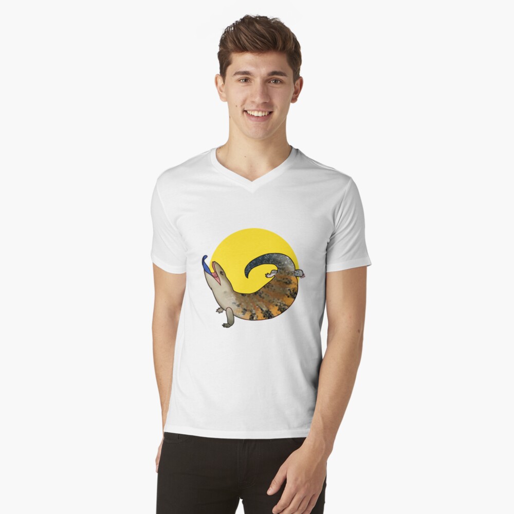 Item preview, V-Neck T-Shirt designed and sold by levkawa.