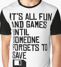 Saving Files Saves Lives Graphic T-Shirt