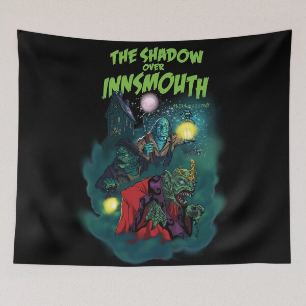 Item preview, CTHULU AND LOVECRAFT - The Shadow over Innsmouth designed and sold by HPGaskins.