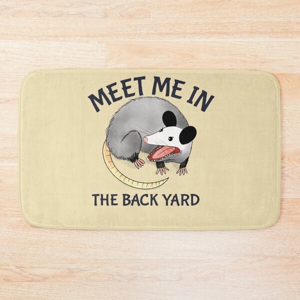 Item preview, Meet Me in the Backyard Funny Possum Design designed and sold by boopsblunt.