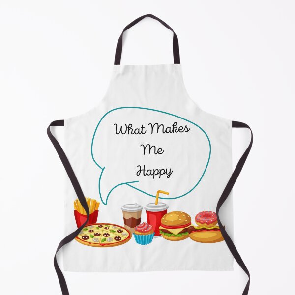 Item preview, What makes me happy - junk food designed and sold by DrakeDuck.