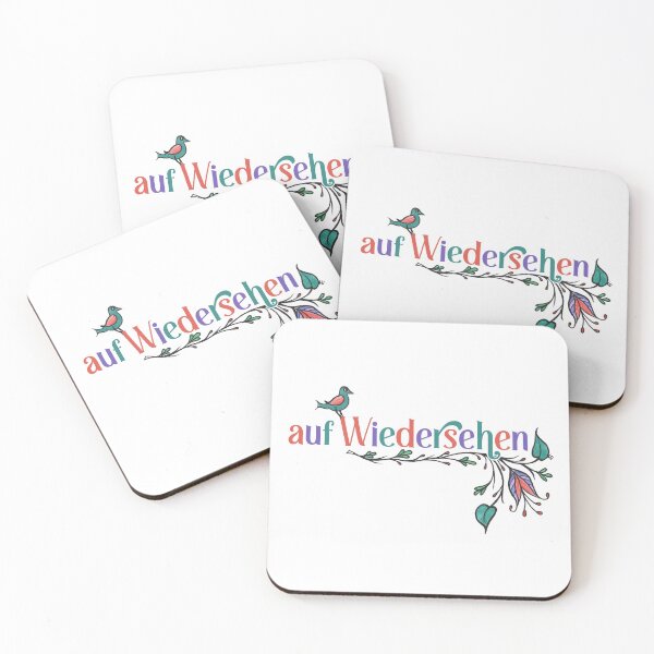Item preview, auf Wiedersehen - German Folk Flowers designed and sold by The White Bat.