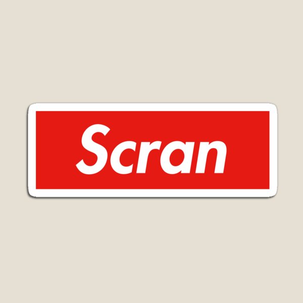 Item preview, Scran designed and sold by Hype Stickers.