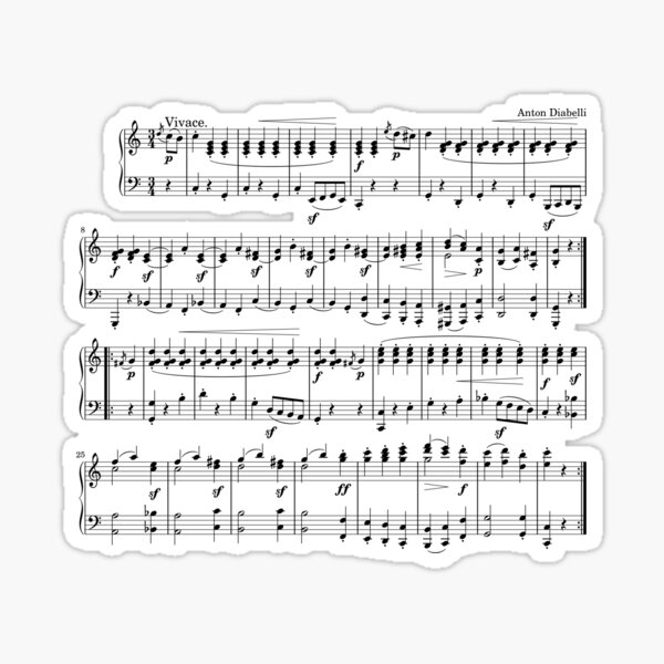 musical-notes-a-gift-to-a-musician-a-music-teacher-sticker-for-sale