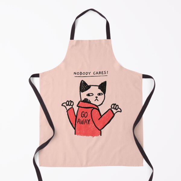 Item preview, nobody cares go away cat designed and sold by Murphy009.