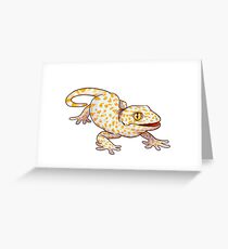 Tokay Gecko 2 Greeting Card