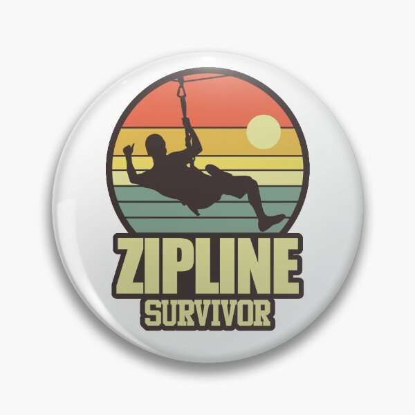 Item preview, Zipline Survivor | Aerial Runway Fun designed and sold by GravitiTees.