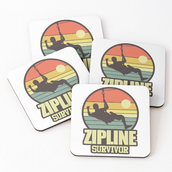 Item preview, Zipline Survivor | Aerial Runway Fun designed and sold by GravitiTees.