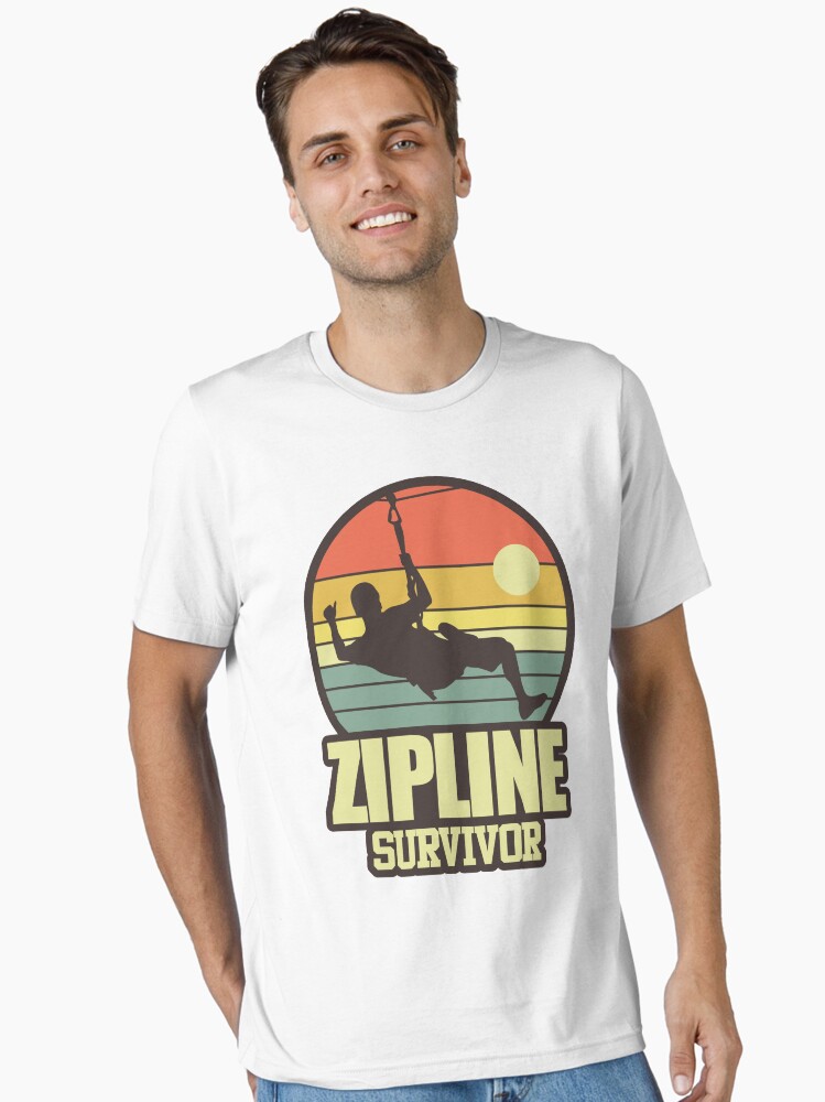 Zipline Survivor T-Shirt Zipline Survivor T-Shirt