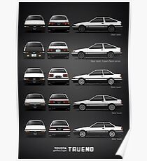 AE86 - Toyota Sprinter Trueno Poster