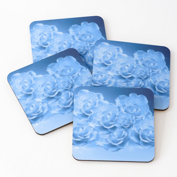 Item preview, Heavenly Light Blue Roses designed and sold by hurmerinta.