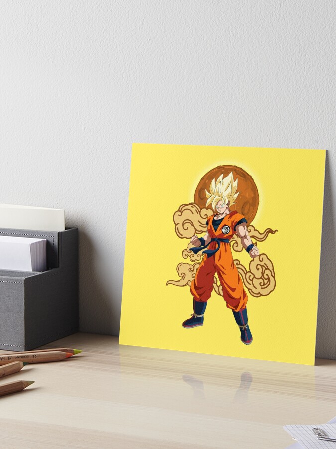 Goku ssj2, an art canvas by Yann Embry0dead_art - INPRNT