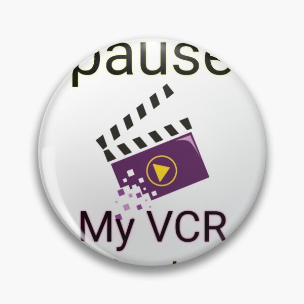 Artikelvorschau, Ich habe meinen Videorecorder angehalten, um hier zu sein entworfen und verkauft von Freshestgoods.