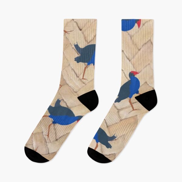 Item preview, Pukeko Bird on Flax Weave Kiwiana New Zealand designed and sold by BhARTi Taylor.