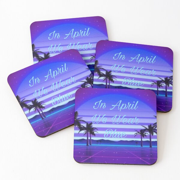 Item preview, In April We Wear Blue designed and sold by Yeewen88.
