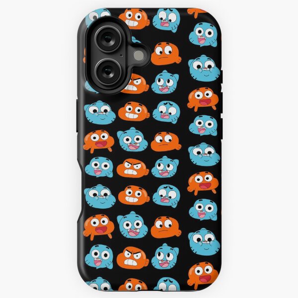 Item preview, The amazing world of Gumball™, Gumball & Darwin faces features designed and sold by karamram.