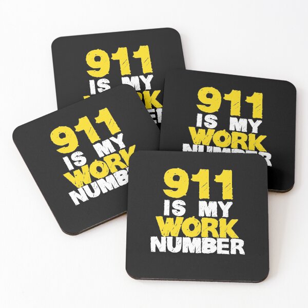 Item preview, 911 Is My Work Number designed and sold by TeesYouWant.