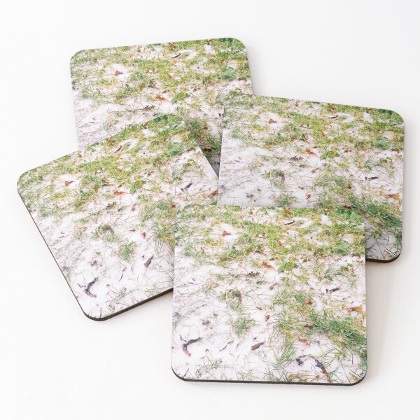 Item preview, Natural background, grass covered with first snow  designed and sold by helenkaiy.