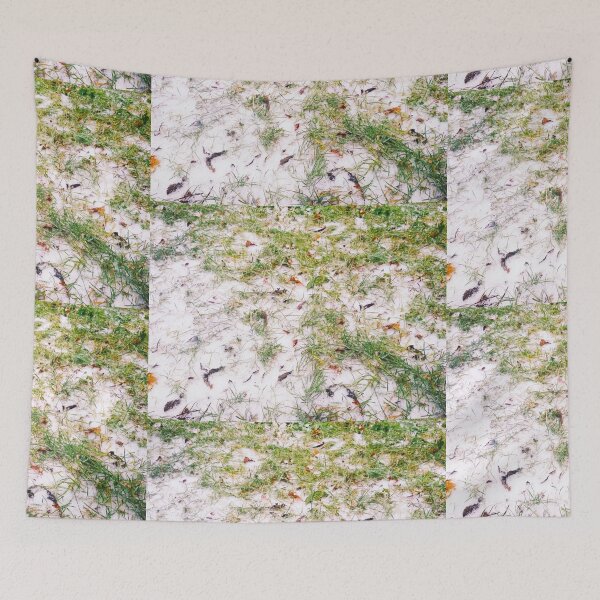 Item preview, Natural background, grass covered with first snow  designed and sold by helenkaiy.