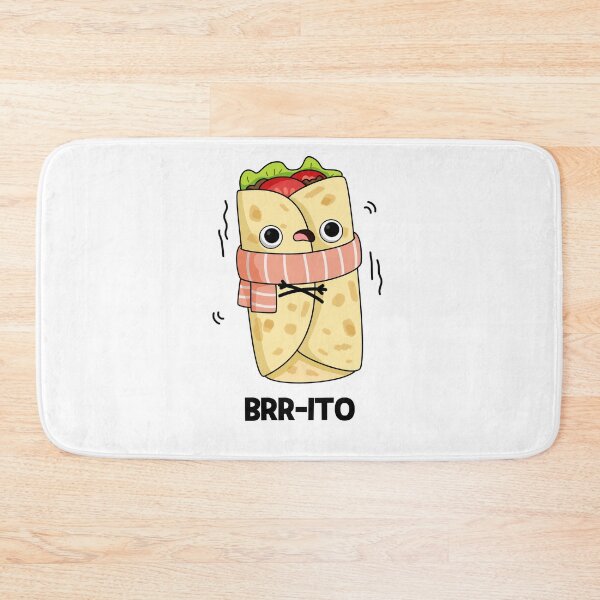 Item preview, Brrrto Funny Freezing Cold Burrito Puns  designed and sold by punnybone.