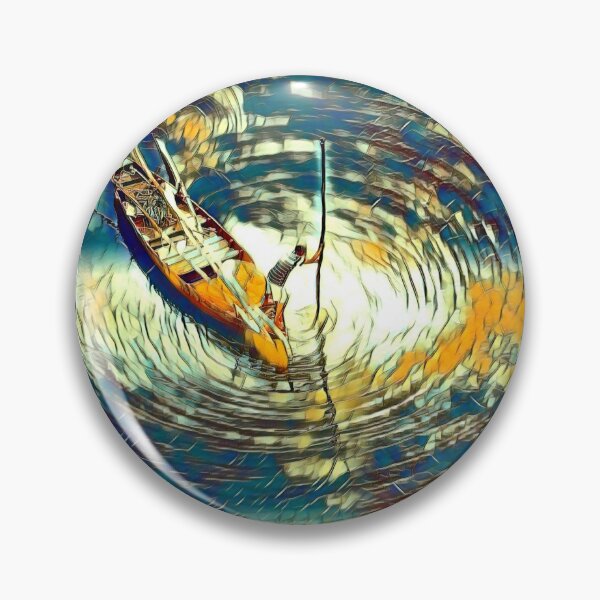 Item preview, Peaceful fisher man down the river designed and sold by Elxy.
