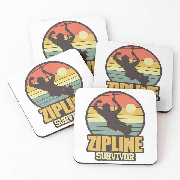 Item preview, Zipline Survivor | Sitting On Top Of The World designed and sold by GravitiTees.