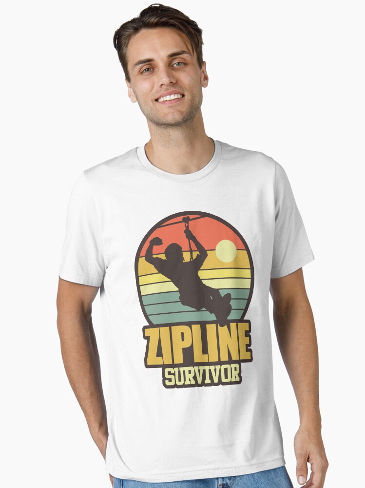 Zipline Survivor T-Shirt Zipline Survivor T-Shirt