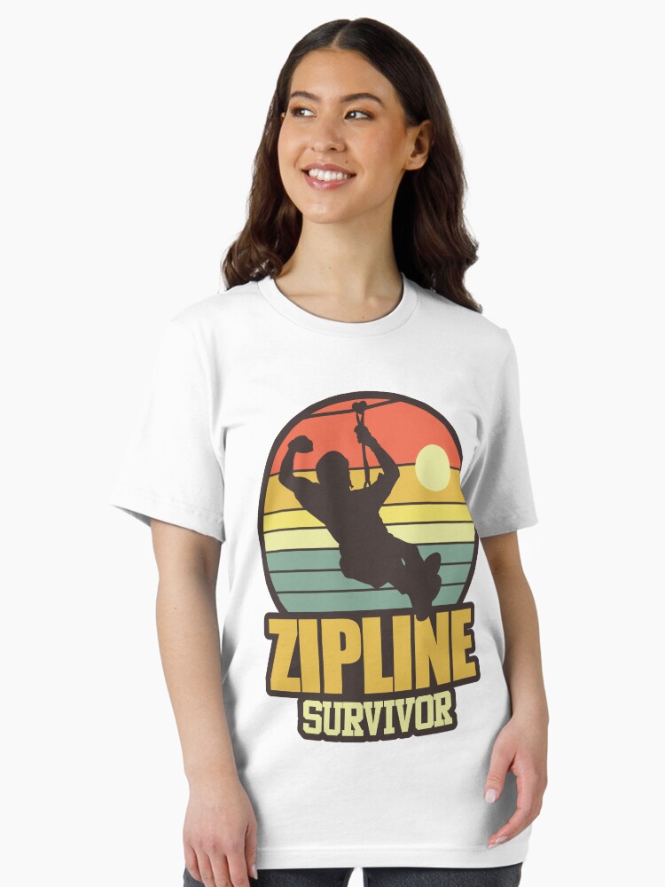 Zipline Survivor T-Shirt Zipline Survivor T-Shirt