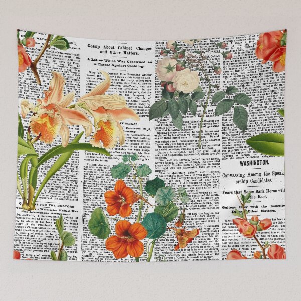 Item preview, Flowrs Newspaper 2  designed and sold by Inspireaglow.