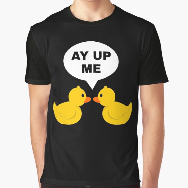 Item preview, Ay Up Me Duck - Black designed and sold by BrambleBox.