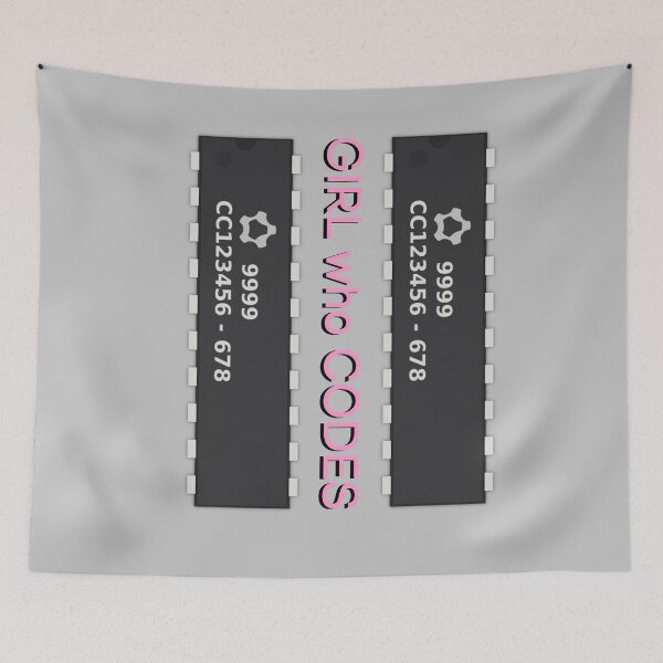 Item preview, Girl Who Codes designed and sold by sandpiperstudio.
