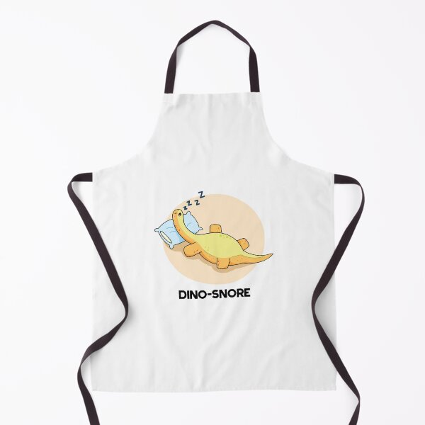 Item preview, Dinosnore Funny Sleeping Dinosaur Puns designed and sold by punnybone.