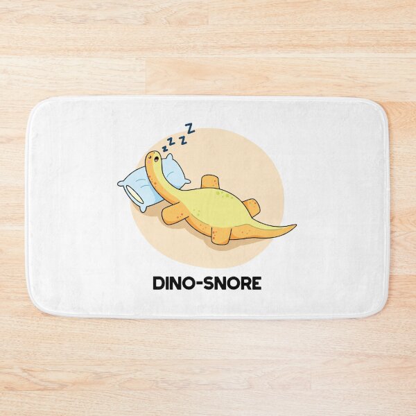 Item preview, Dinosnore Funny Sleeping Dinosaur Puns  designed and sold by punnybone.