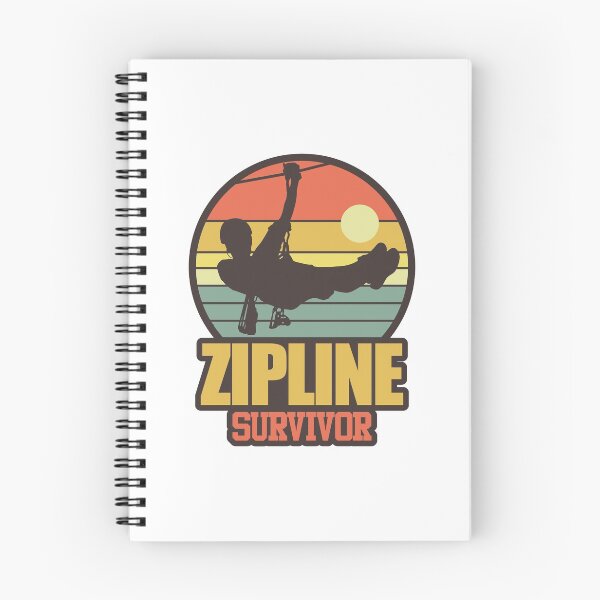 Item preview, Zipline Survivor | Thrill Ride Adventure Sport designed and sold by GravitiTees.