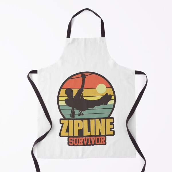 Item preview, Zipline Survivor | Thrill Ride Adventure Sport designed and sold by GravitiTees.