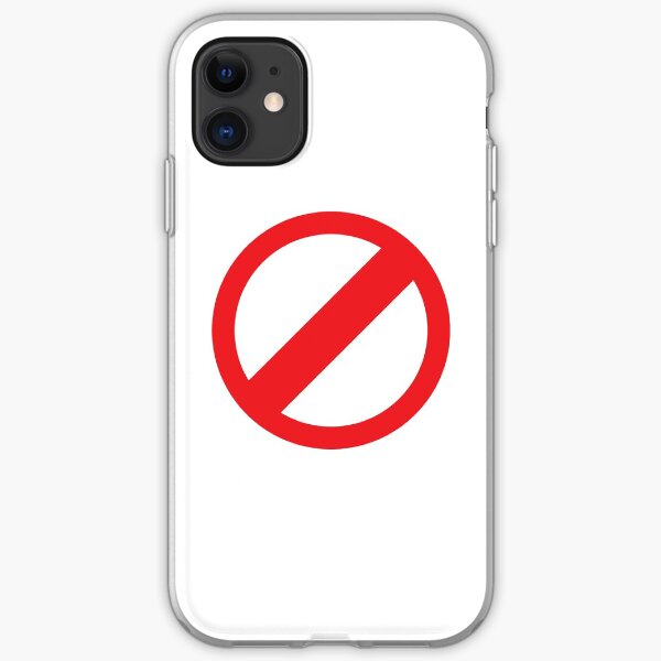 No Rules - White iPhone Soft Case